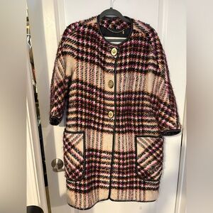 Coach mohair coat